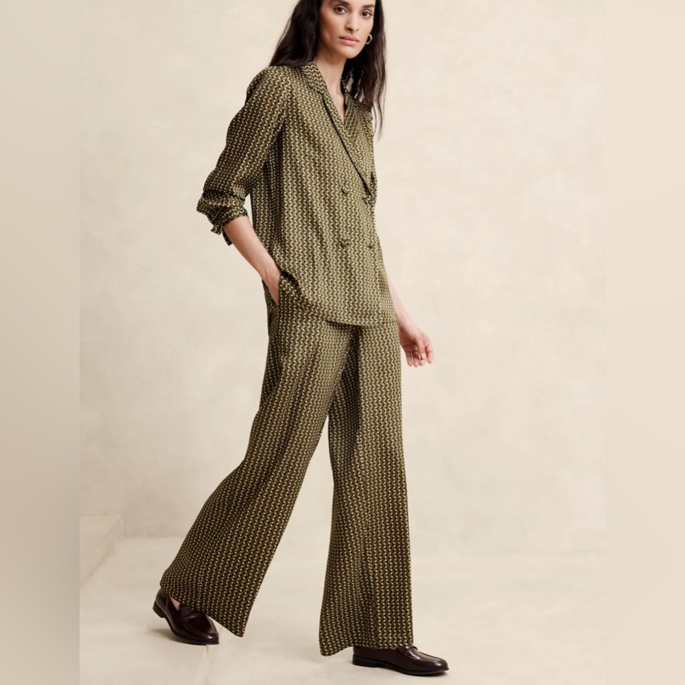 Banana Republic PRINTED PULL-ON PANT